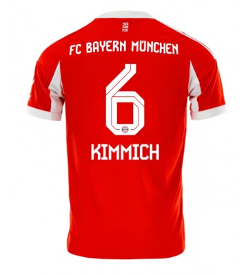 Lacne Muži Futbalové dres Bayern Munich Joshua Kimmich #6 2025-26 Krátky Rukáv - Domáci